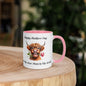 Mothers Day Highland Cow Ceramic Coffee, Tea Mug Gift