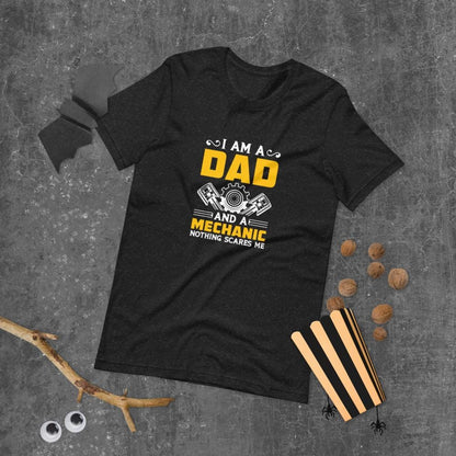 Mechanic Dad T-Shirt: Soft Cotton Unisex Tee