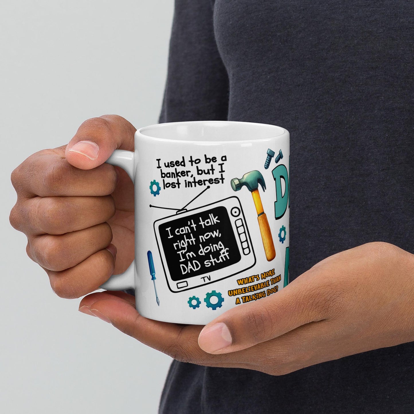 Funny Fathers Day Birthday Coffee Mug