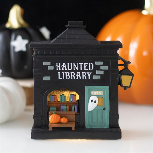 Halloween LED Light Up Decoration – Haunted Library