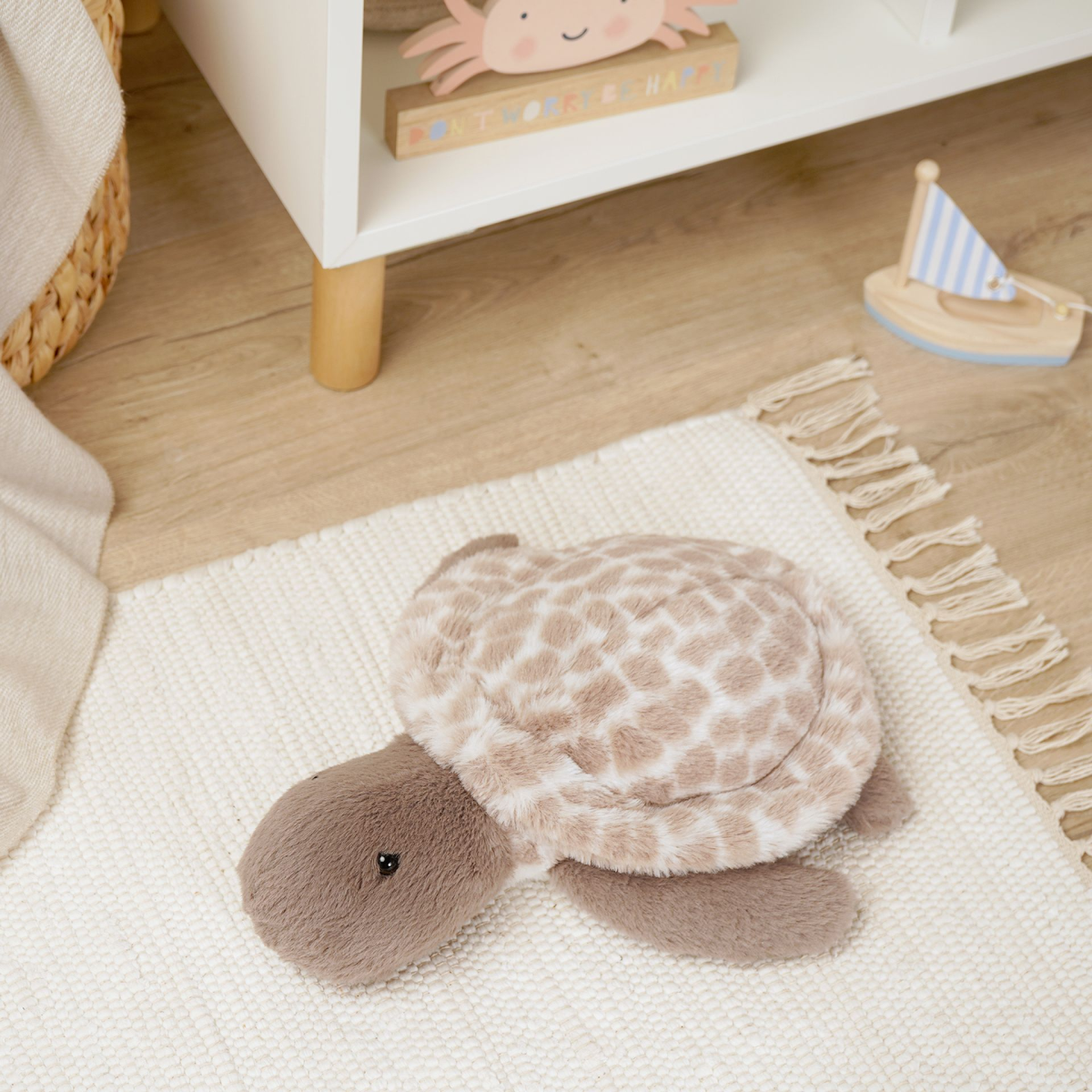 Toby The Plush Brown Turtle 30cm
