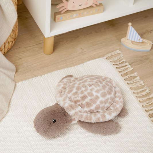 Toby The Plush Brown Turtle 30cm