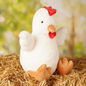Jen The Plush Sitting Hen 28cm