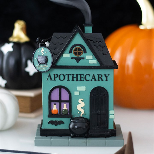 Apothecary Shop Incense Cone Holder – Halloween Resin Incense Burner