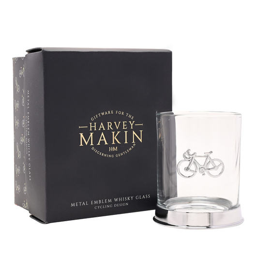 Harvey Makin Cycling Whisky Glass – Gift for Cyclists