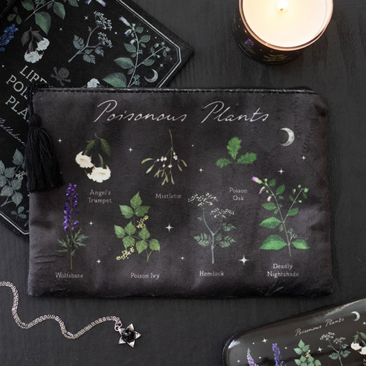 Poisonous Plants Makeup Bag