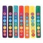 Set of 7 Wooden Chakra Incense Holders