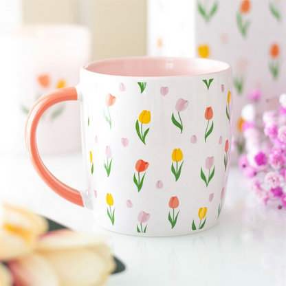Tulip Print Mug